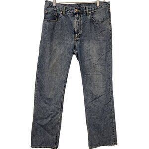 Vintage 90s Mens Structure Acid Wash Denim Jeans 36x34 Skater Grunge EUC‎